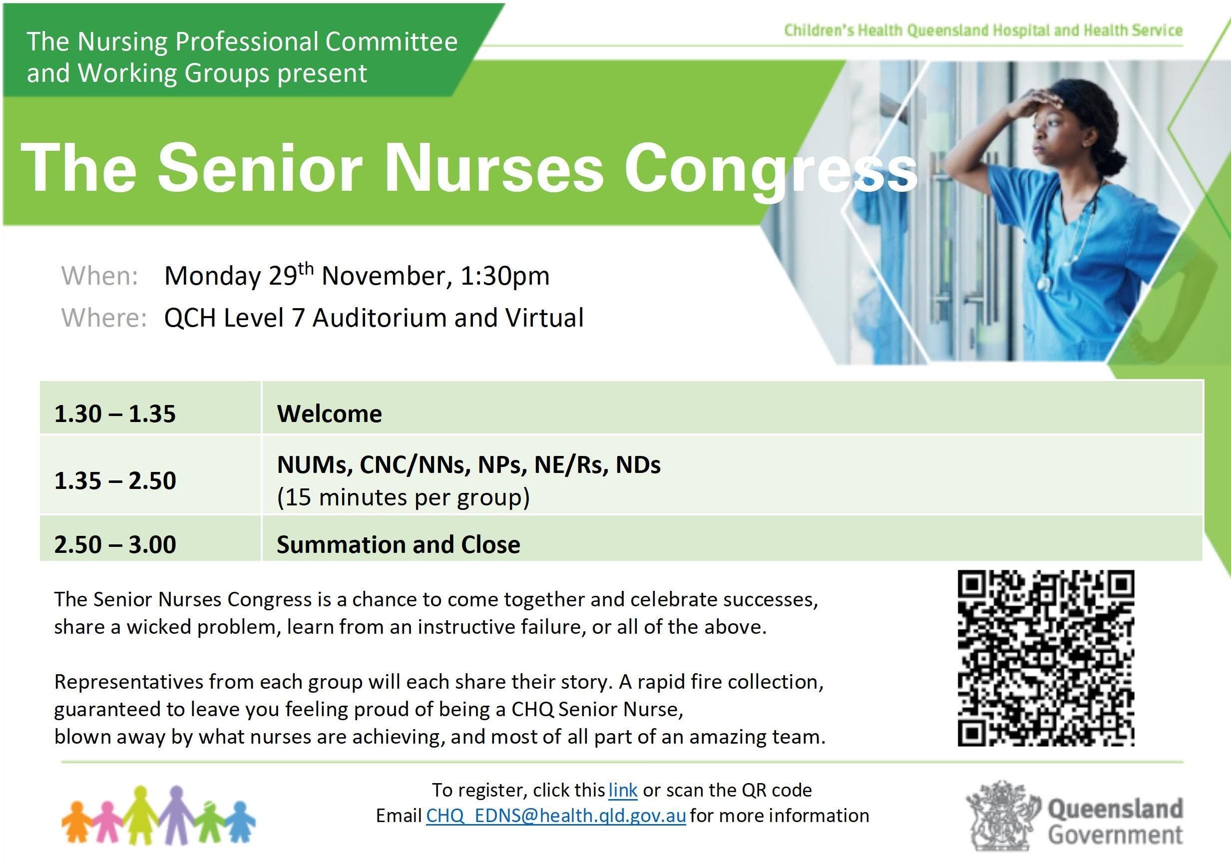 CHQ Senior Nurses Congress CHQ Senior Nurses Congress